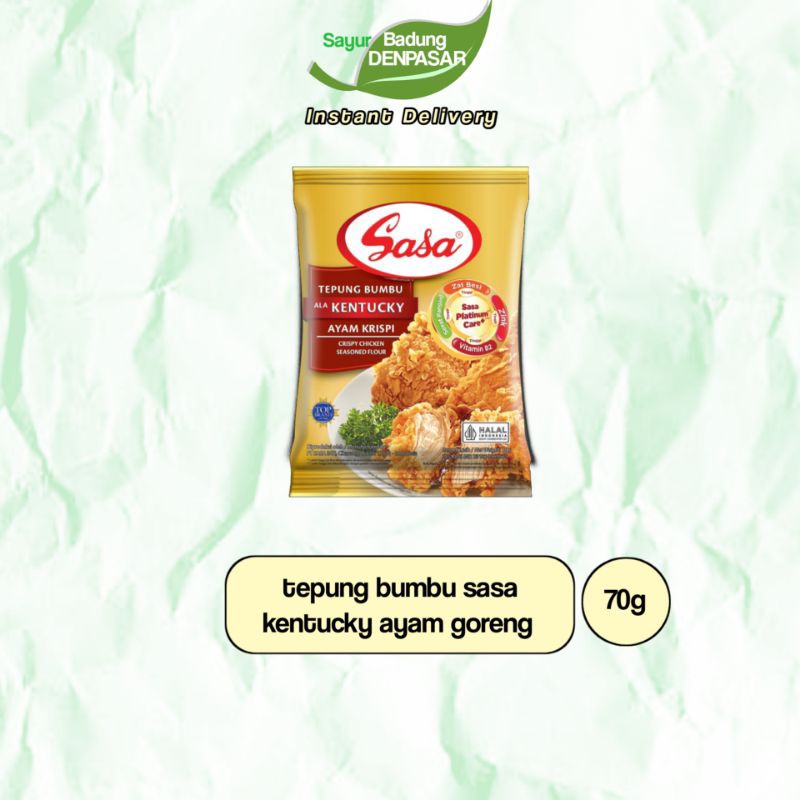 

Tepung Bumbu Sasa Ala Kentucky Ayam Goreng 70g - Sayur Badung