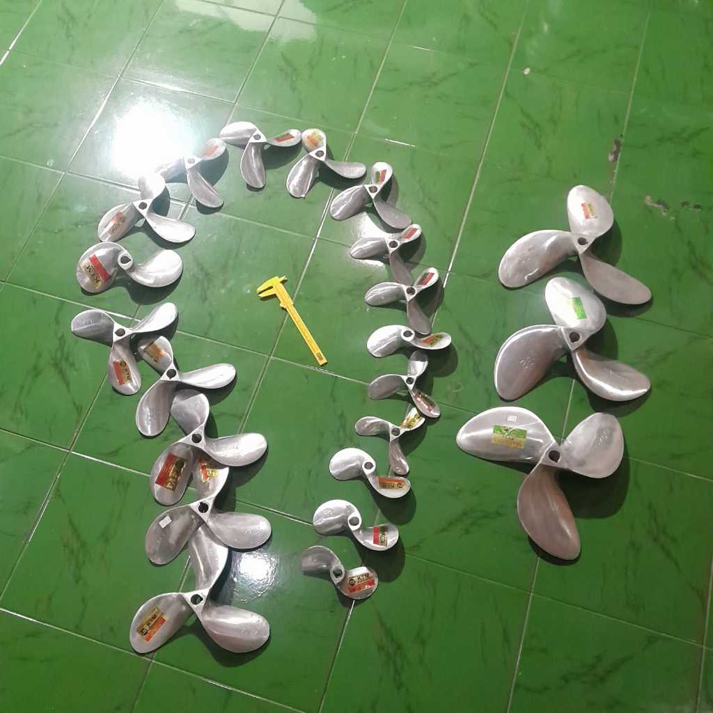 KIPAS, BALING BALING, PROPELER PERAHU KAPAL NELAYAN, KIPAS POMPA AIR DLL NO 2 s/d 35