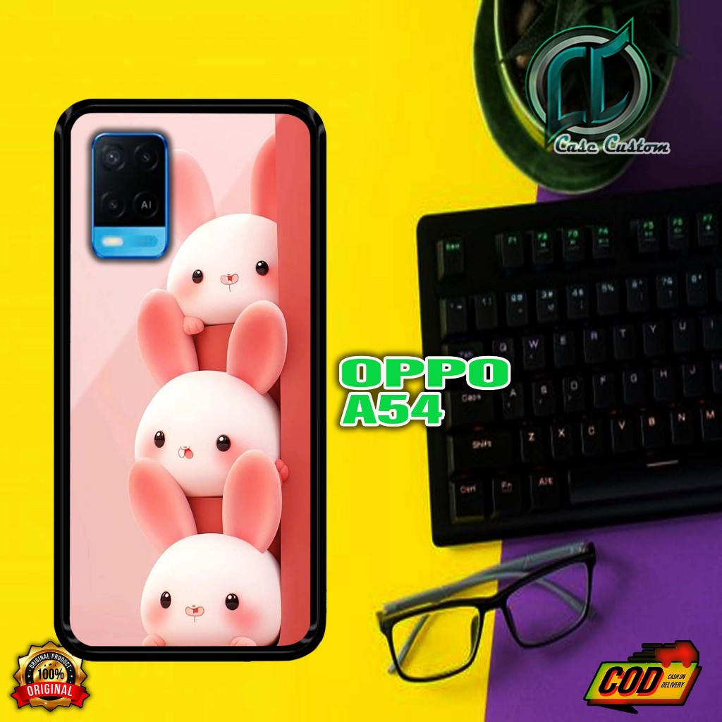Case Oppo A54 -Terbaru Fashion Case - [ Gambar KARTUN ] Motif Aesthetic Casing Hp Case Murah Hardcas