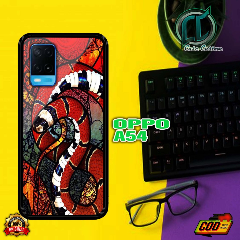Case Oppo A54 -Terbaru Fashion Case - [ Gambar SNACK ] Motif Aesthetic Casing Hp Case Murah Hardcase