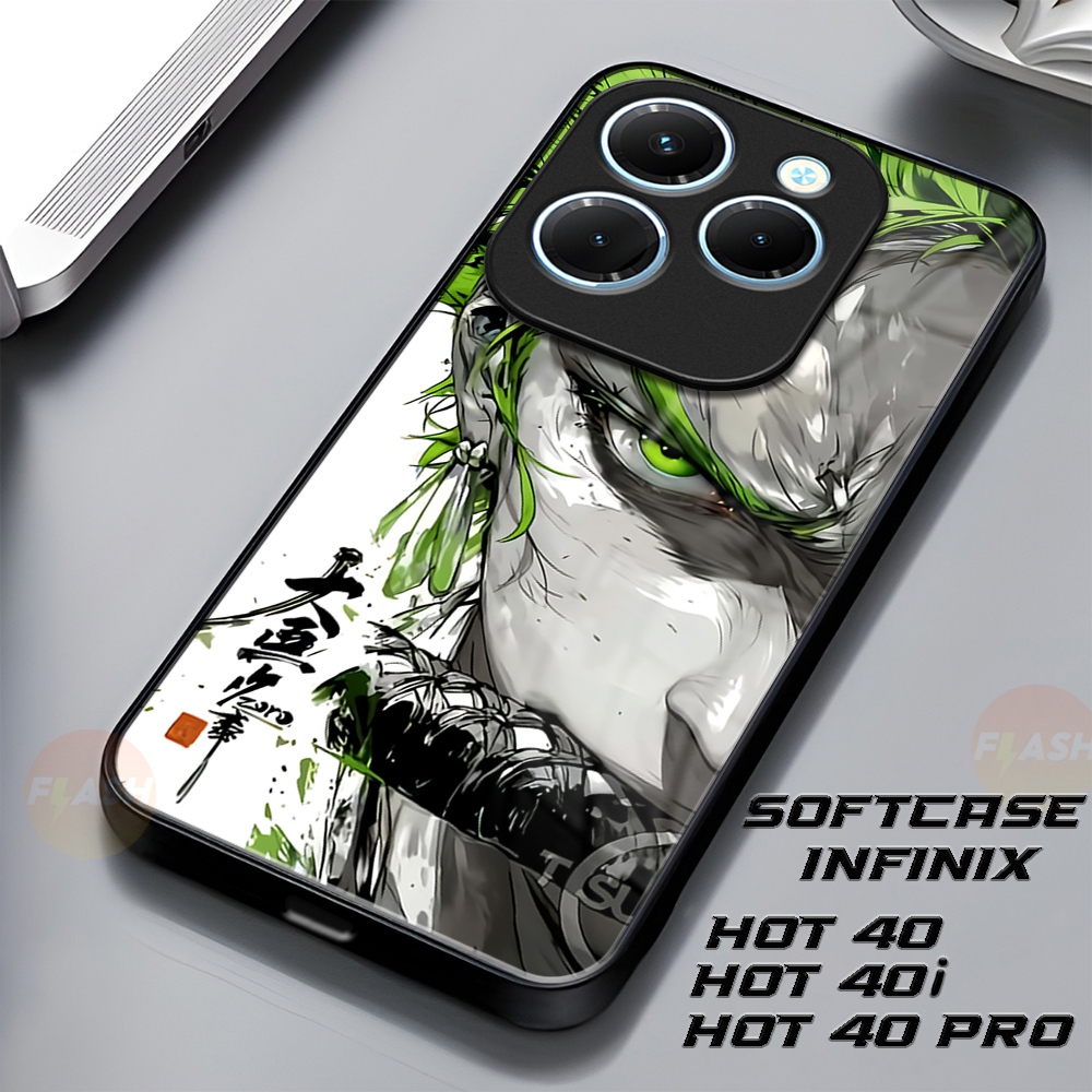 (SC14) Softcase INFINIX HOT 40 | 40 PRO | 40i | Case Glossy Kilau Premium | Pelindung Kamera Infinix