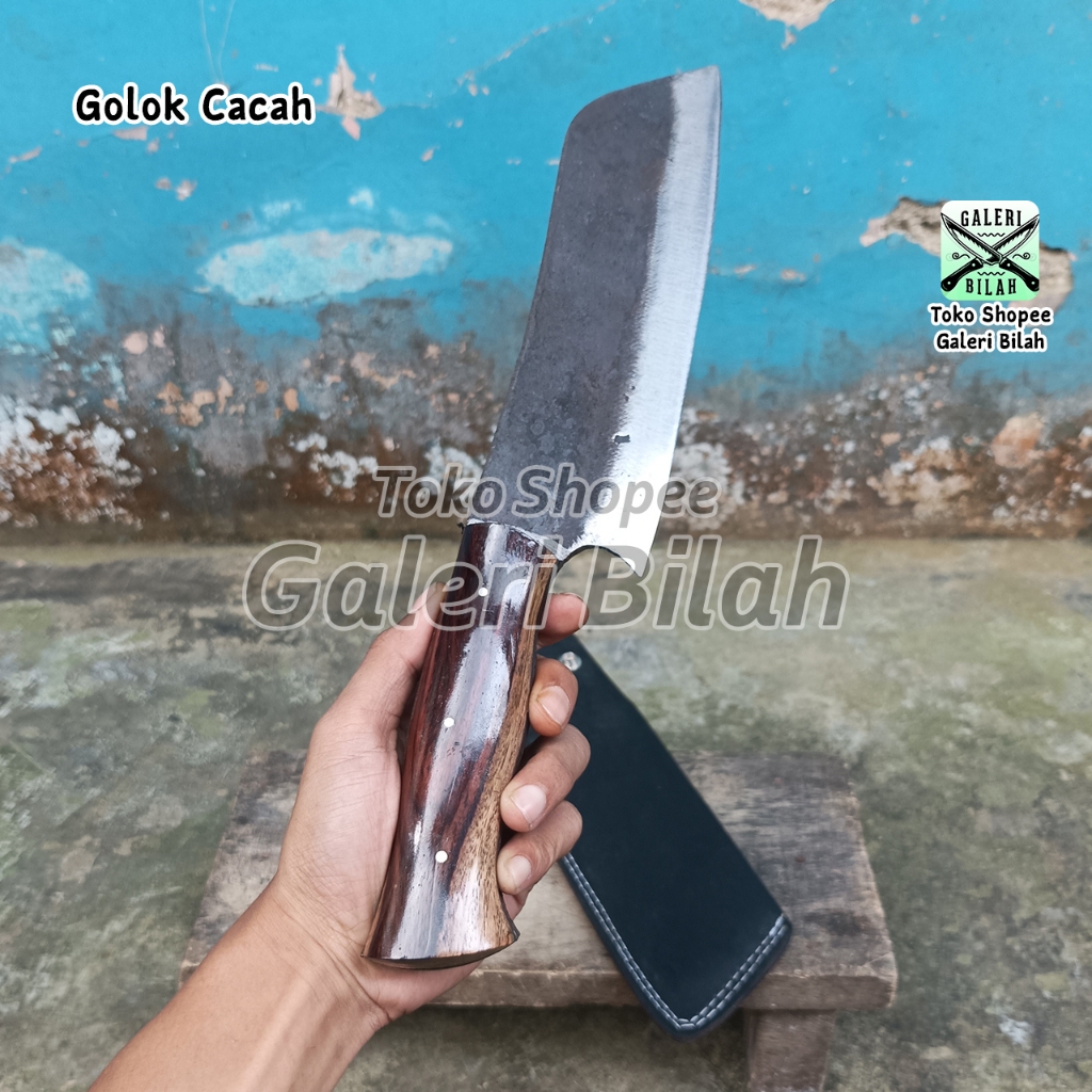 Pisau Daging Baja Asli Pisau Daging Besar Pisau Cacah Tulang Daging Baja Per Tebal