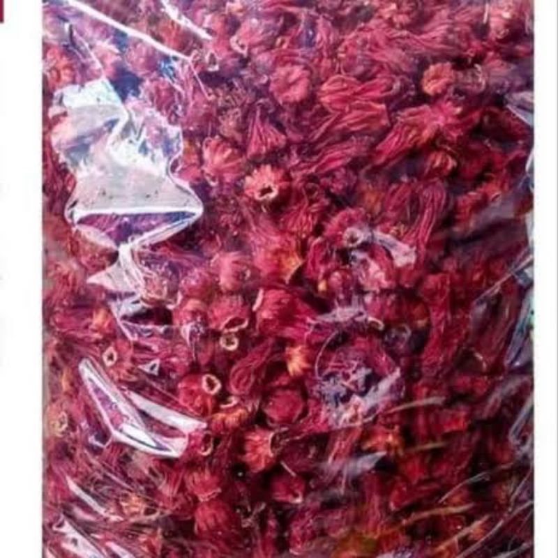 

Bunga Rosella Merah Kering 1kg / Tea Rosella Merah premium / herbal / diet / penurun tekanan darah / kolestrol / rosella merah