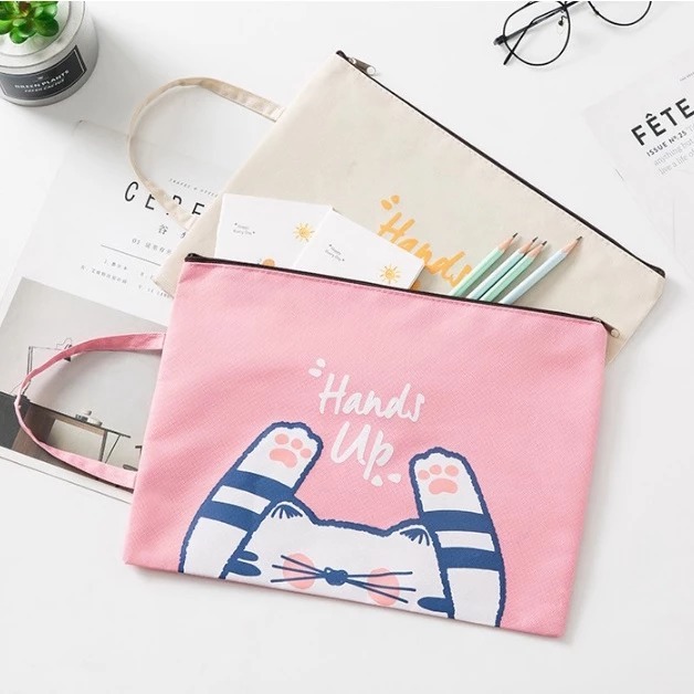 

Map File A4 Stationery Folder Pouch Bag Tas / Tempat Buku Alat Tulis