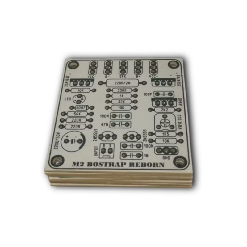 Pcb m2 boostrap new pcb m2 maspur PCB power amplifier