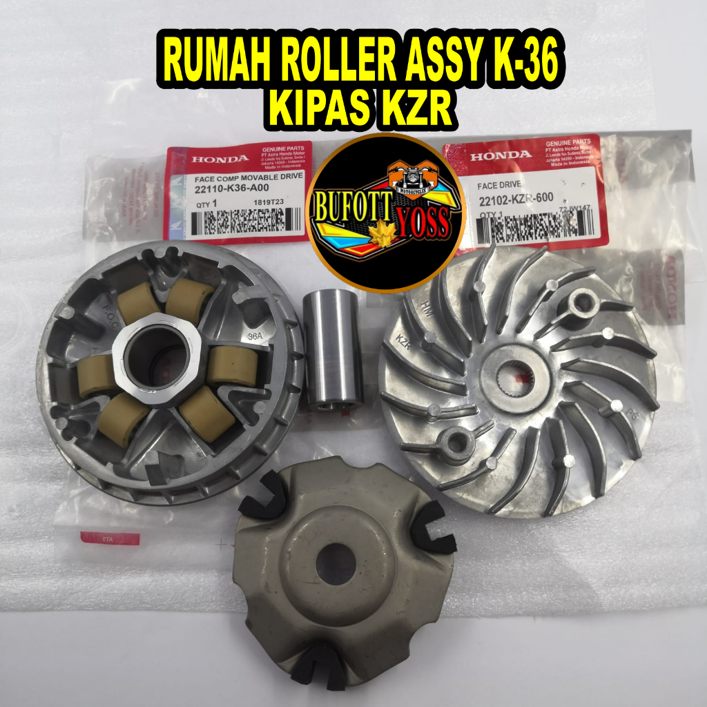 Rumah Roller Assy Vario 150 Kipas Vario 150 Rumah Roller Assy K36 Kipas KZR Rumah Roller Vario 125