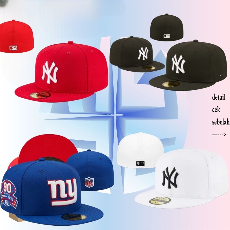 Snapback Fitted NY Original Import/Snapback Fitted/Topi buildup NY