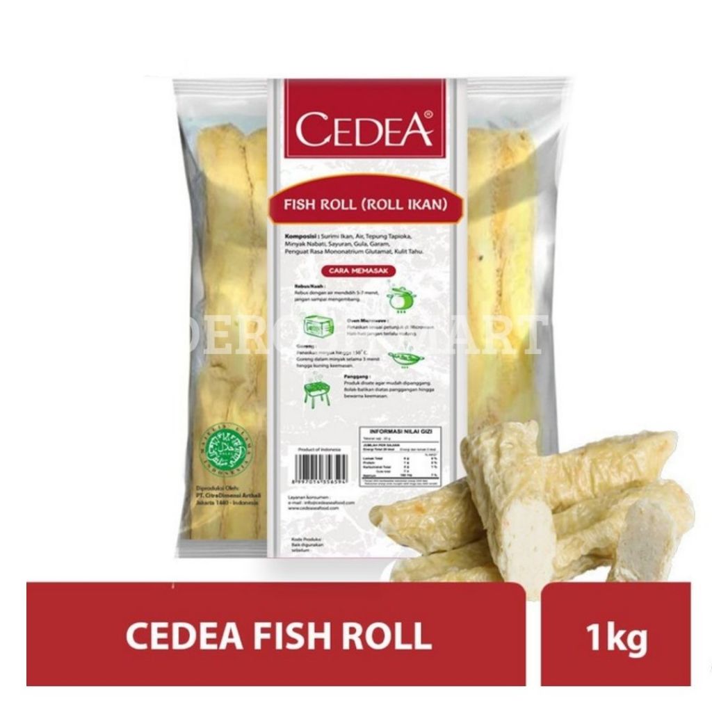 

CEDEA FISH ROLL 1KG / OLAHAN IKAN