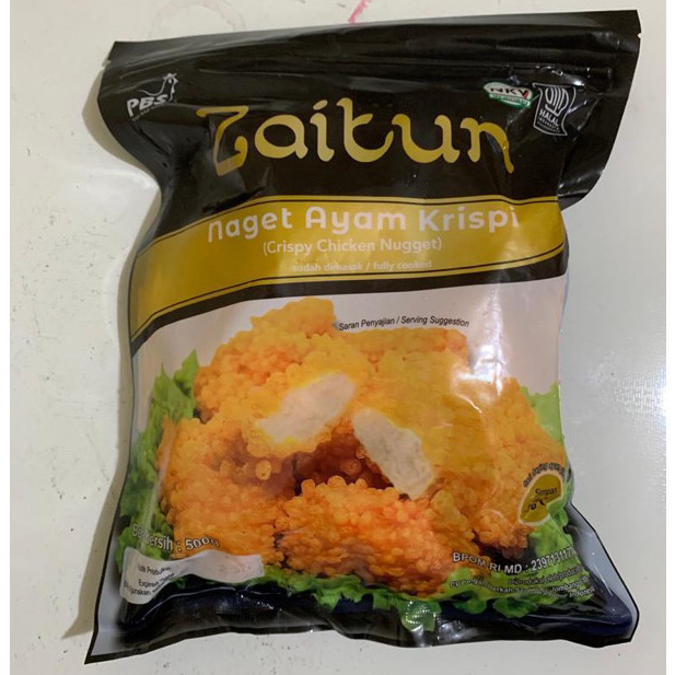 

ZAITUN CRISPY NUGGET 500 GR