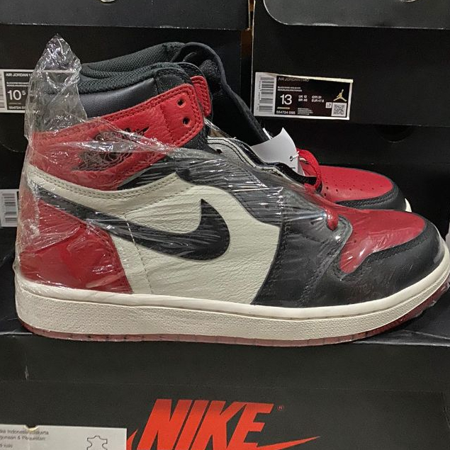 AIR JORDAN 1 HIGH BRED TOE
