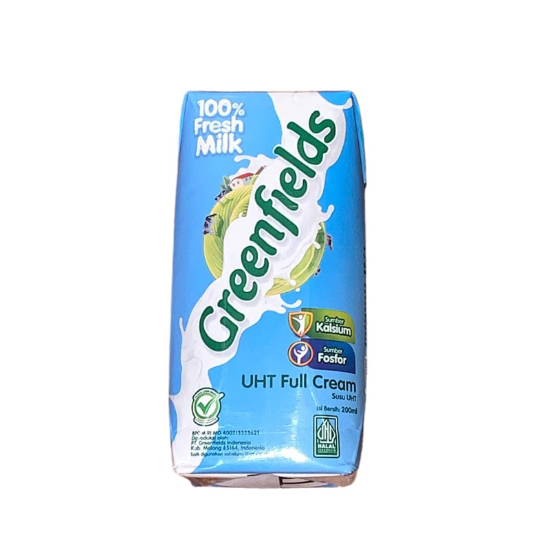 

Greenfields Susu UHT Full Cream 200ml