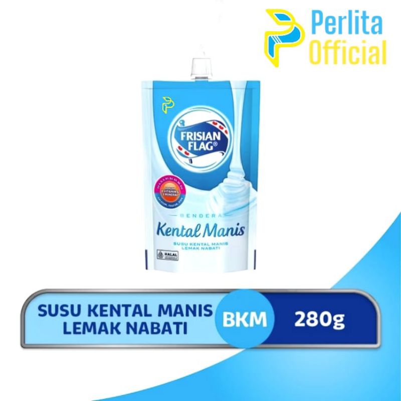 

Frisian Flag Kental Manis Bendera Pouch 280 Gram