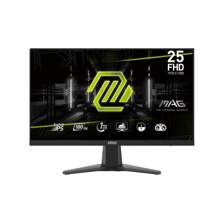 LED MSI MAG 256F 25 INCH IPS 180HZ 1MS FHD GAMING MONITOR