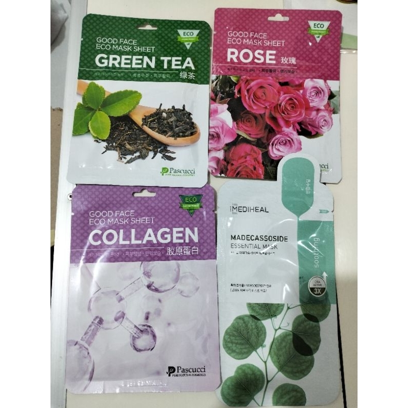 Masker Wajah Original Korea Collagen Mask Sheet