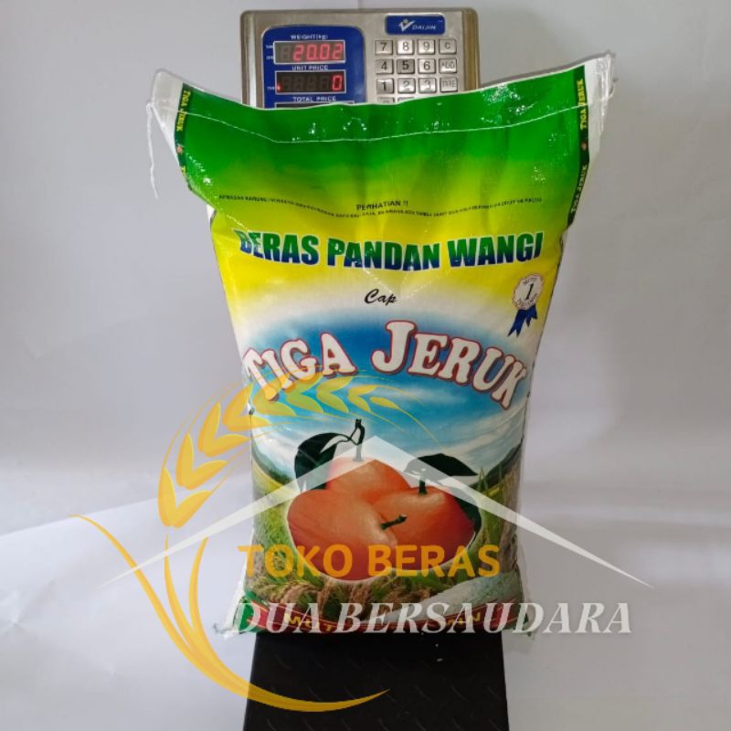 

BERAS TIGA JERUK ASLI 20KG