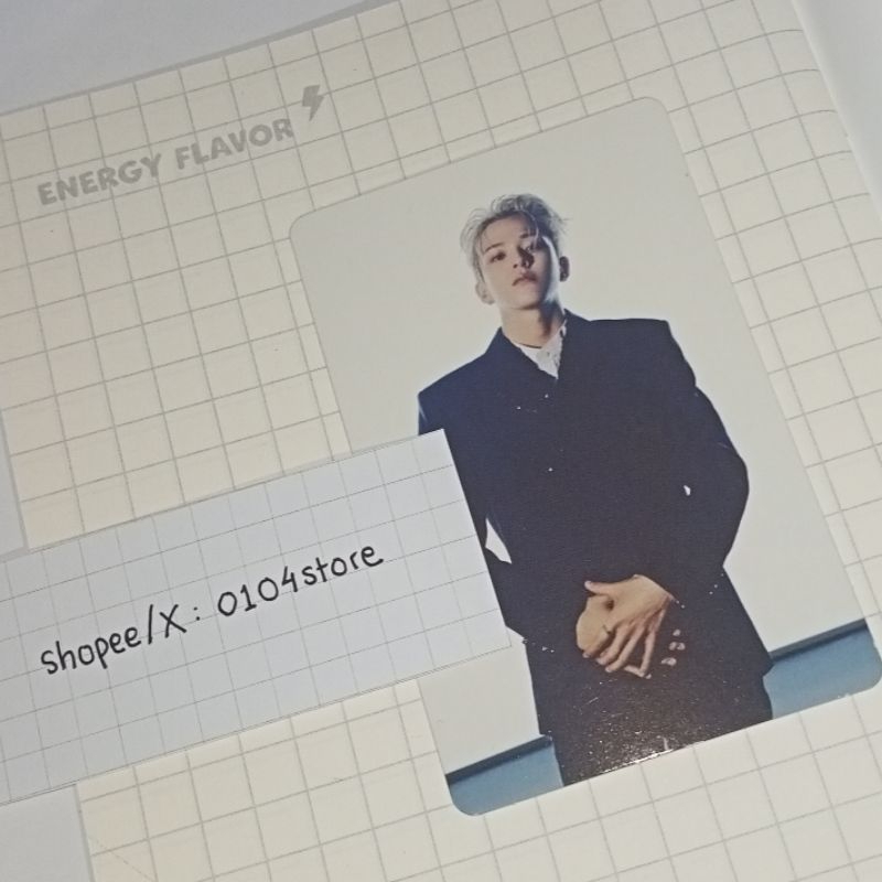 Photocard PC Asahi Konsep Concept Inclusion Album Reboot OFFICIAL