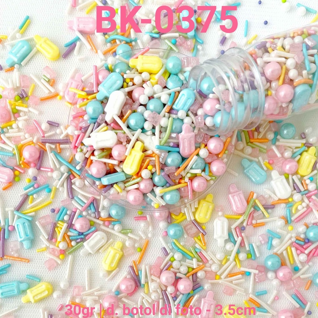 

Potongan 4 Produk Sprinkles sprinkle 3 gram popsicle es krim ice cream pastelgrosir murah sprinkles cake dekorasi mutiara trimit decoration story sprinklestory sprinklesstory sprinkle story A75