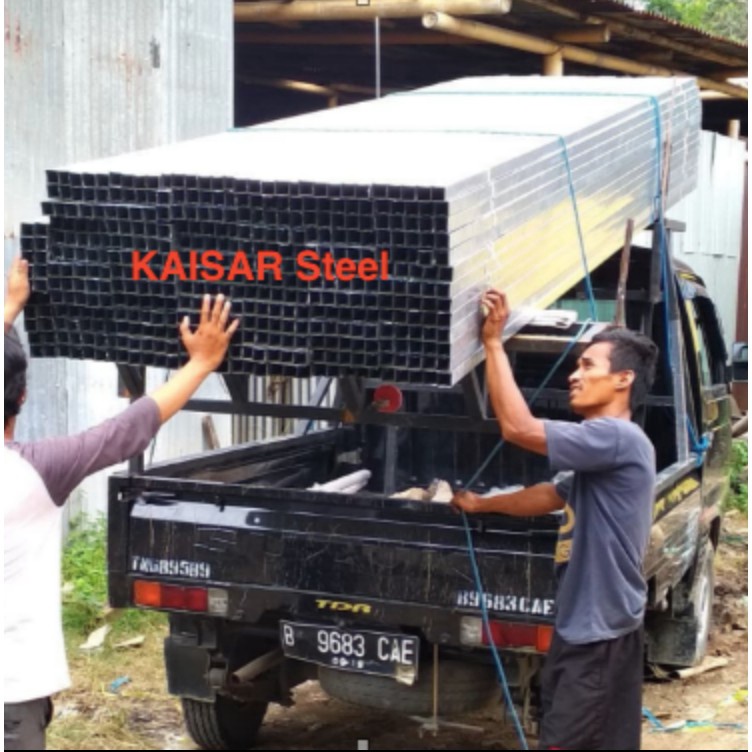 Hollo Galvanis Plafon ukuran 4x4 kotak besar