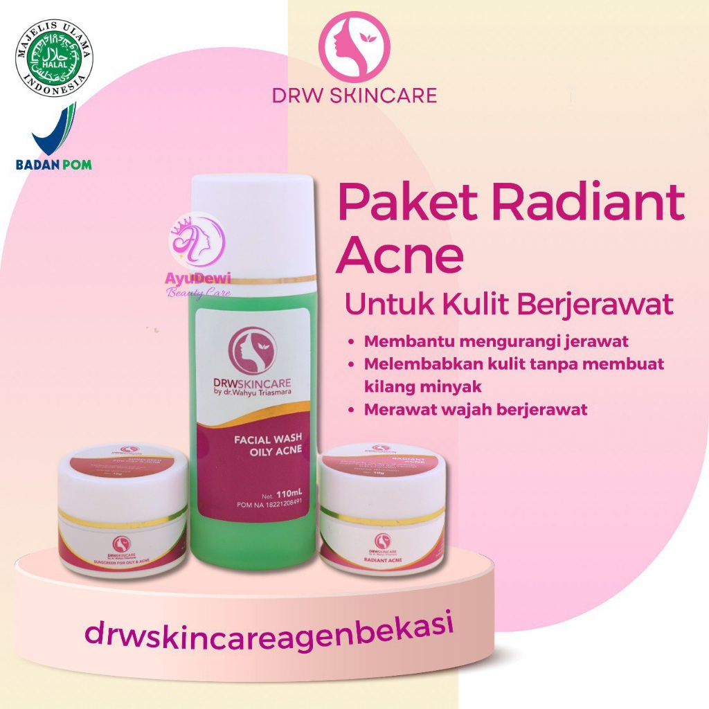 Paket Radiant Acne DRW Skincare