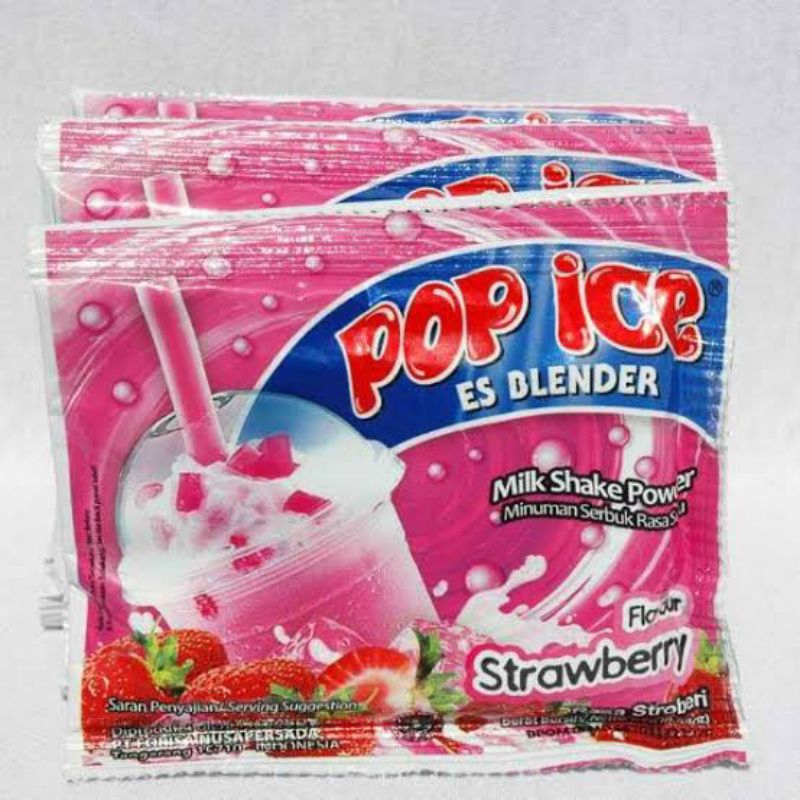 

Pop ice Strawberry 1 RTG isi 10 pcs