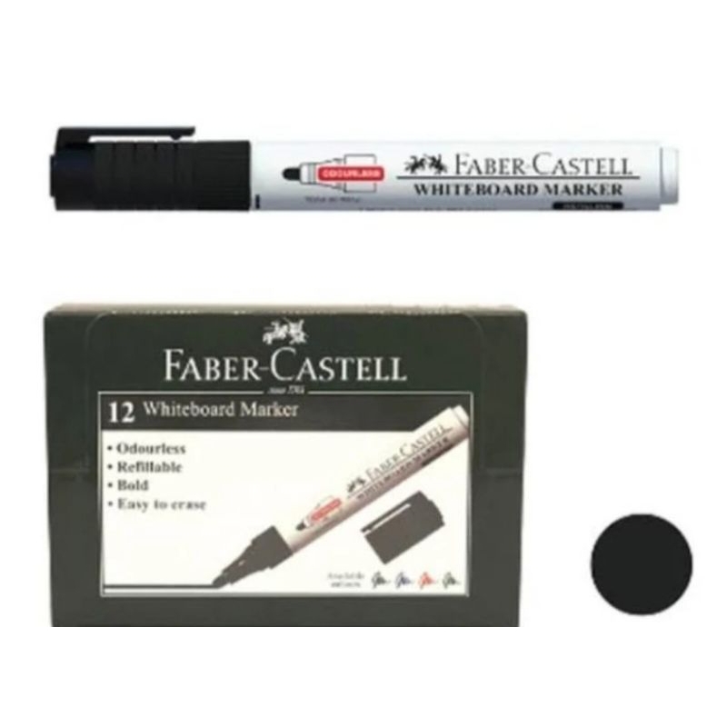 

Spidol papam tulis whiteboard marker Black