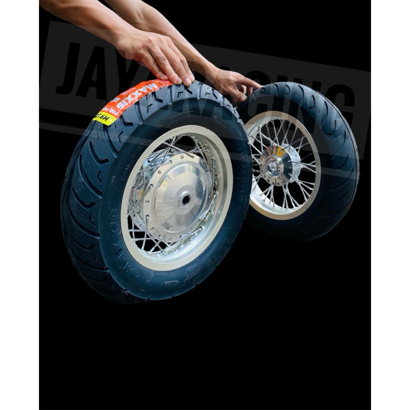 VELG RING 12 BAHAN ALOY BAN MAXXIS BEAT SCOOPY VARIO SPACY GENIO MIO XEON GT XRIDE MIO SOUL FINO MIO