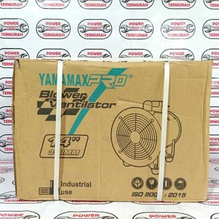 

YAMAMAX PRO Portable Ventilator 14 Inch / Blower / Exhaust 14" / Kipas - Biru / Blower Ventilator 12" YAMAMAX Portable Exhaust Kipas Industrial Fan