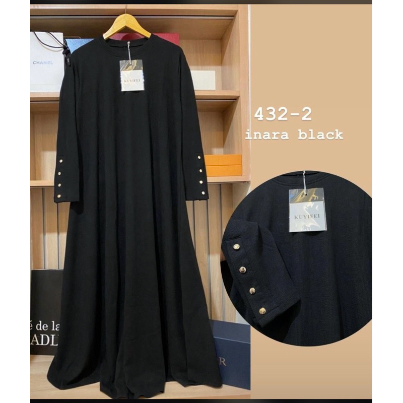 gamis inara kaos knit premium gamis wanita knit gamis knit kualitas premium