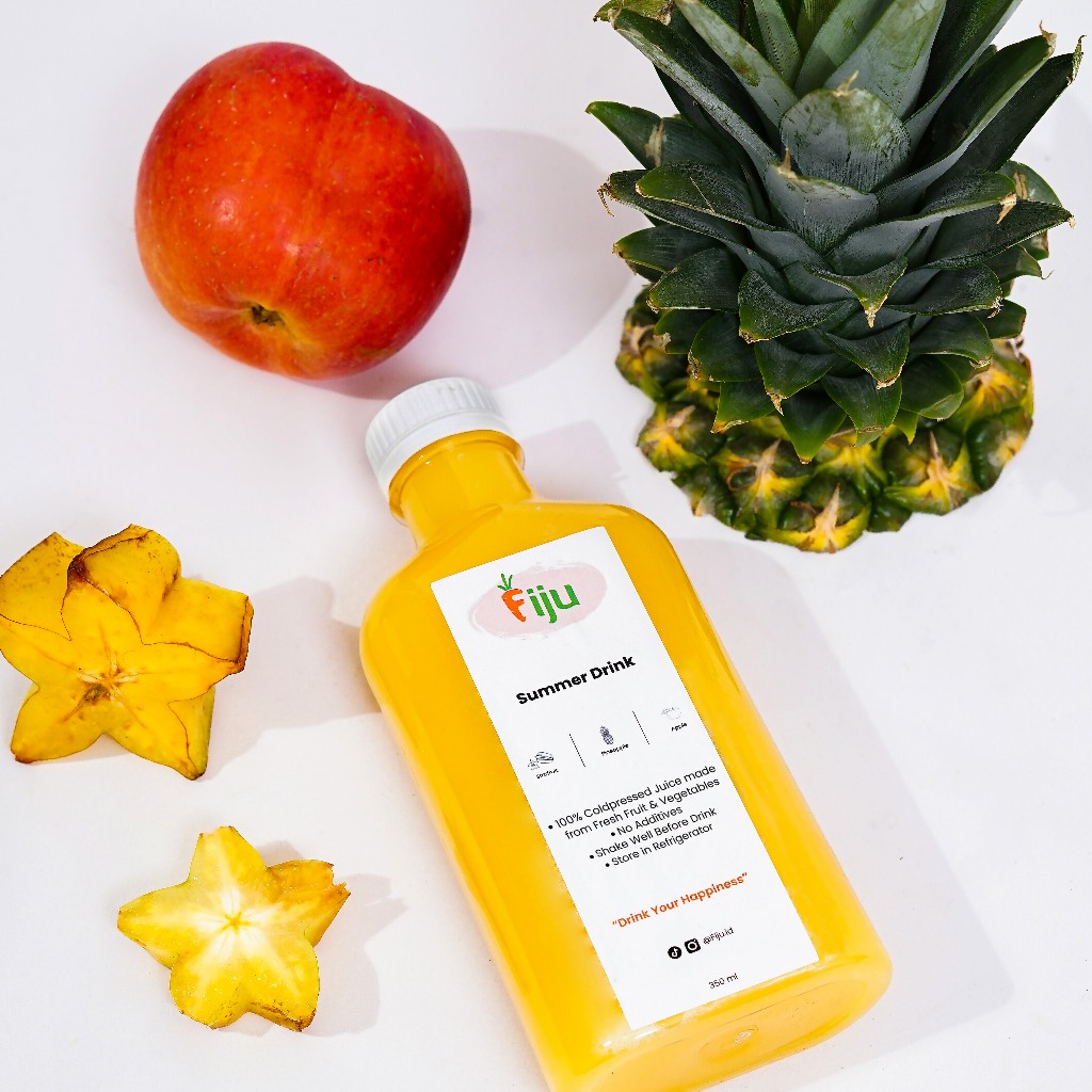

Cold Pressed Juice Buah dan Sayur segar | Summer Drink (350ML) - FIJU
