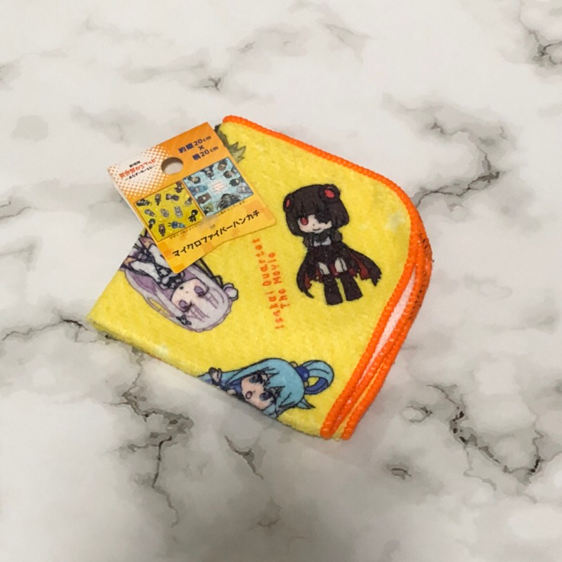 Isekai Quartet The Movie Handkerchief Towel (Limited Edition) - From the Anime: KonoSuba, Overlord, 