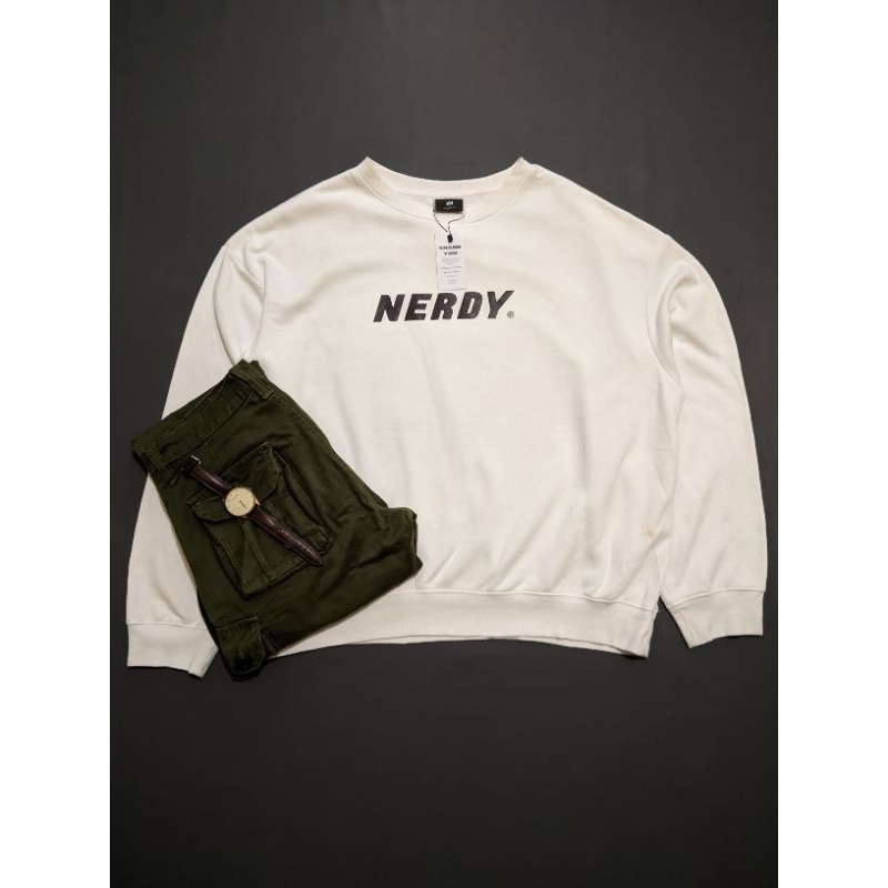 Crewneck H&M NERDY White