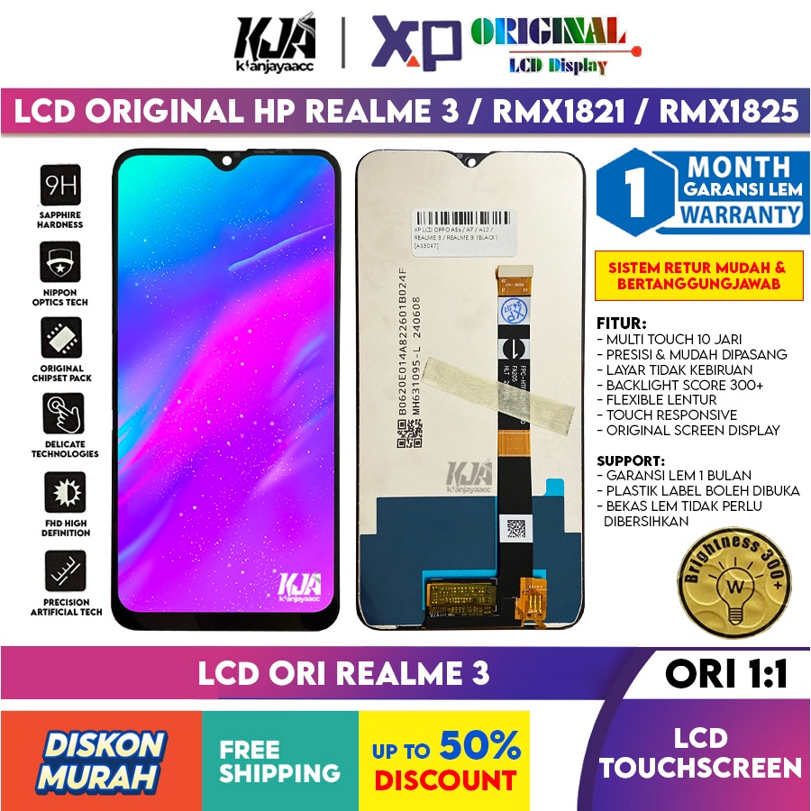 ❤️ LCD Original ❤️ Realme 3 / RMX1825, RMX1821, 1821 LCD Touchscreen Hp ORI