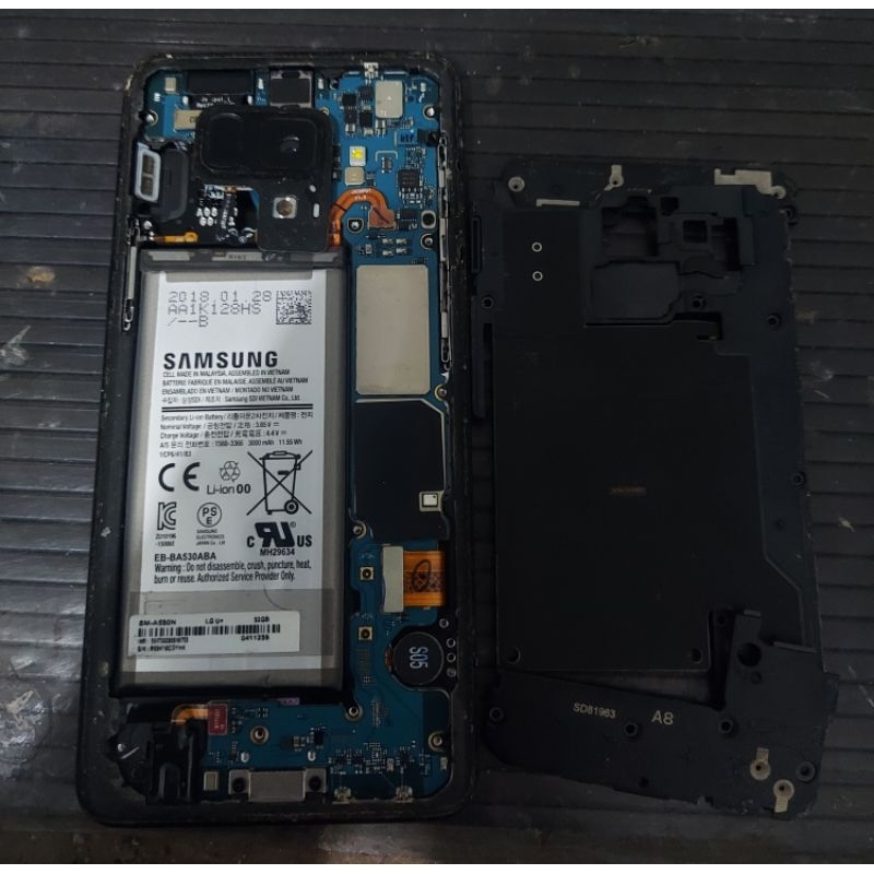 MESIN SAMSUNG A8 2018 NORMAL