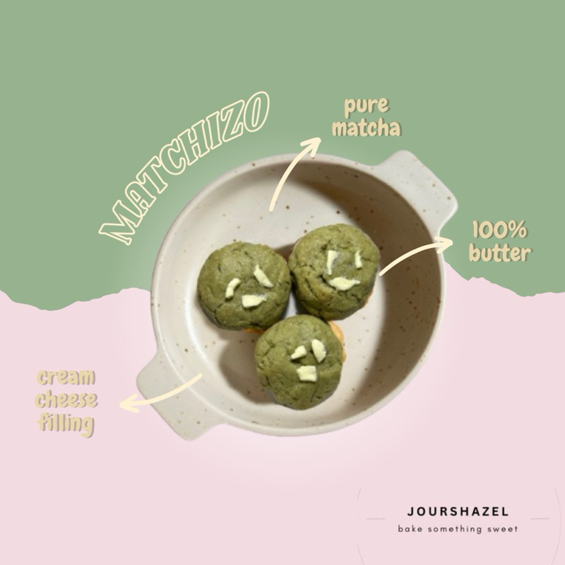 

Matcha Cream Cheese Soft Cookies | Matchizo by Jours Hazel