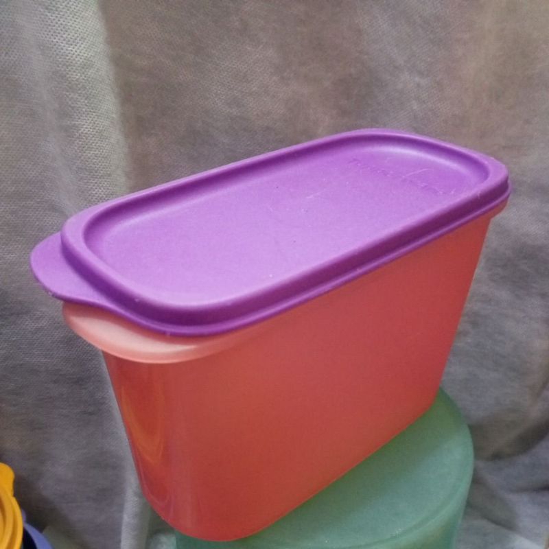 Toples Tempat Makanan MM Oval 1,1 liter Tupperware ORI second preloved