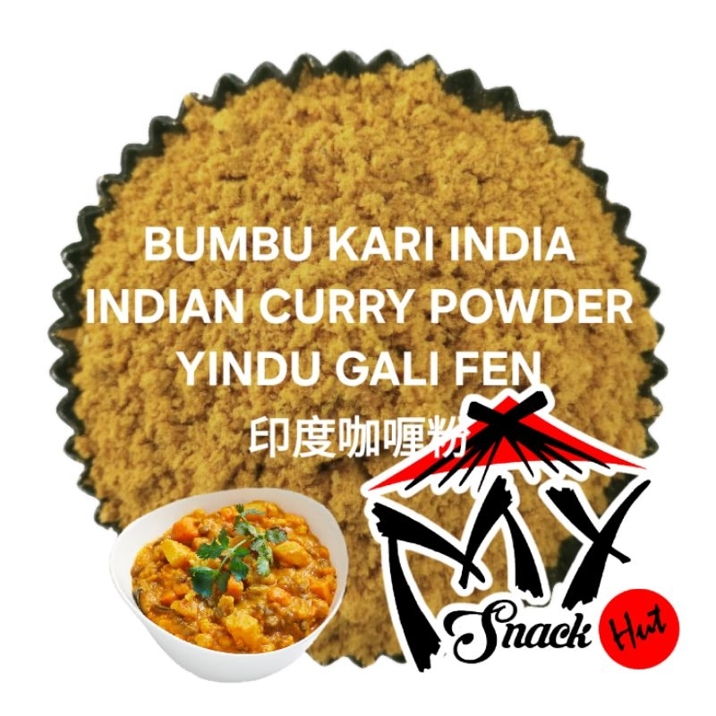 

INDIAN CURRY POWDER 25GR BUBUK SERBUK BUMBU KARI KARE KUNING INDIA SEASONING MIXED SPICES BLEND