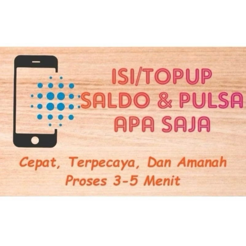 

TOP UP PULSA & S4LDO KE SEMUA OPERATOR