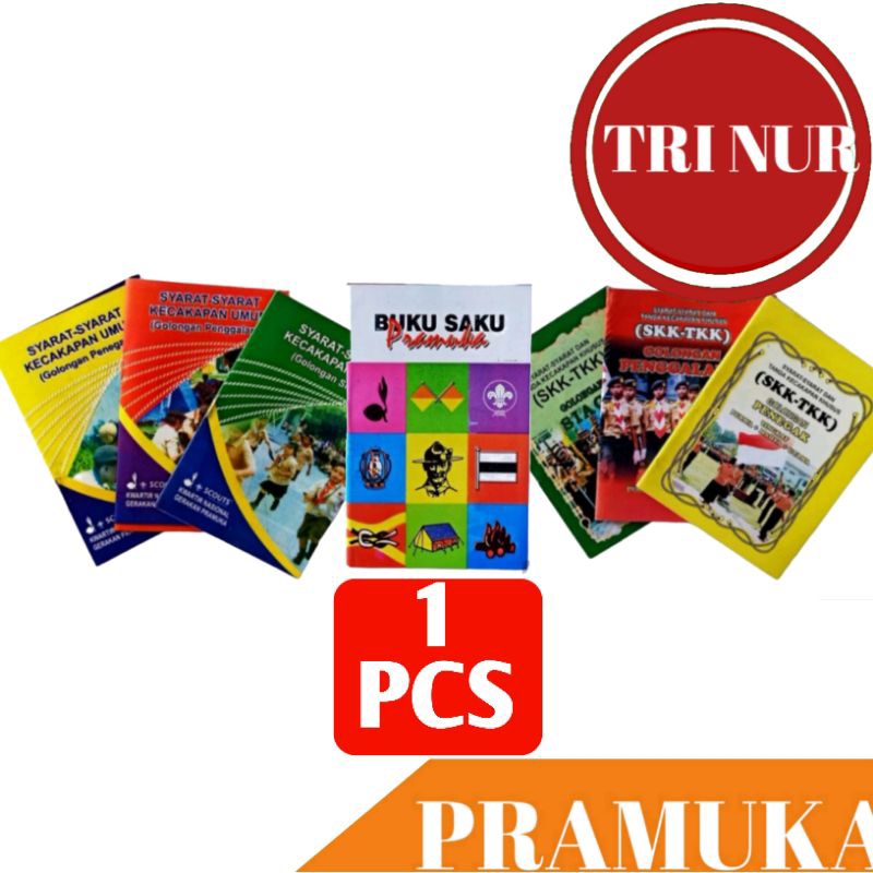 Buku Pramuka Lengkap / Buku Sku Pramuka / Buku SKK tkk Pramuka / Buku saku Pramuka