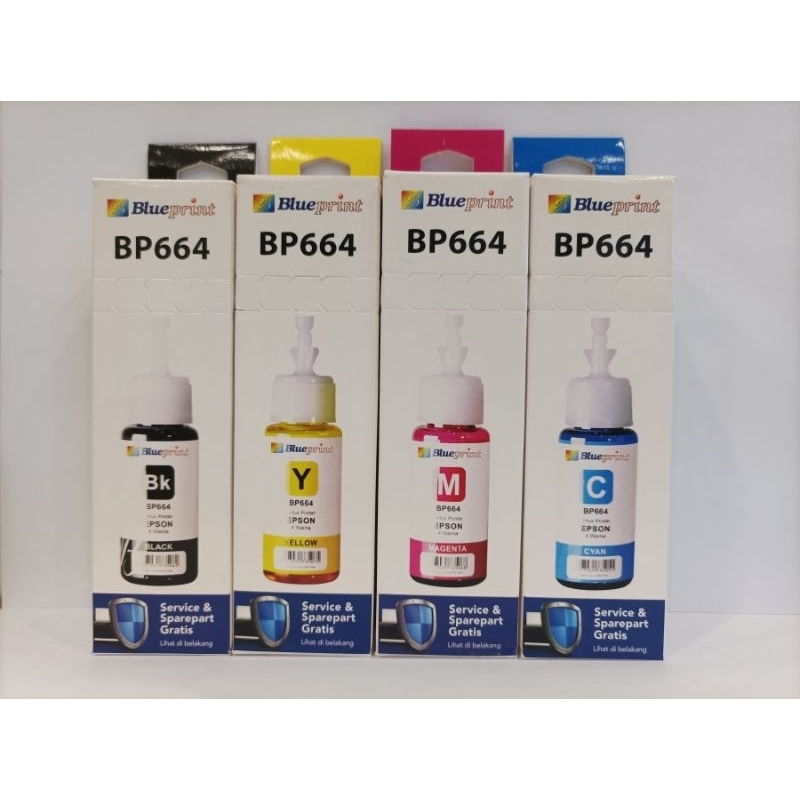 Tinta BL 664 BLUEPRINT For Printer Epson 70ml / Tinta BL664 Blueprint Original
