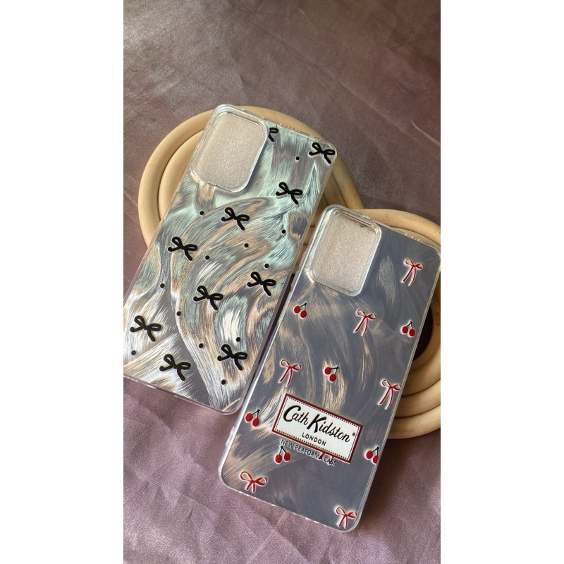 CASE NEW AURORA 4D CHERRY RIBBON FOR VIVO Y03 Y17s Y22 Y73 Y12 Y15 Y17 Y73 Y21S Y33S