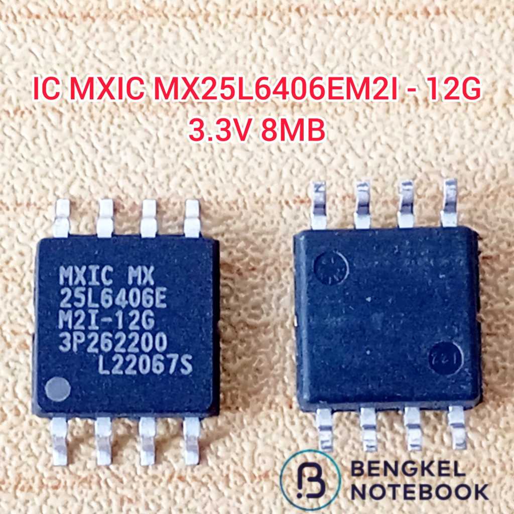IC BIOS MXIC MX25L6406EM2I-12G MX25L6406EM2I 12G MX25L6406E MX25L6406 MX 25L6406E MX25L6473E 3.3V 8M