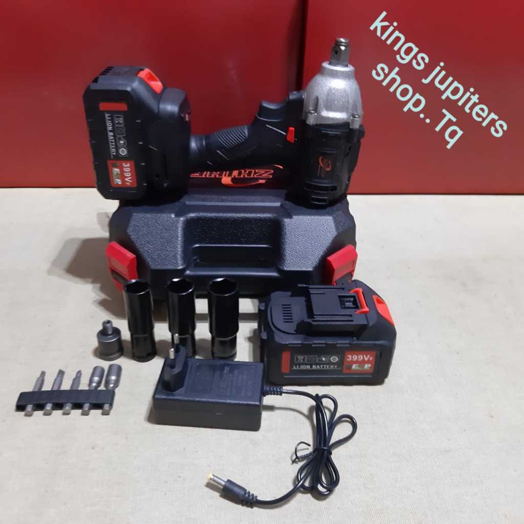 2 BATRE ZHIHE atau DEKWE IMPACT WRENCH BOR IMPEK IMPECT IMPAK WREN WRENC 481