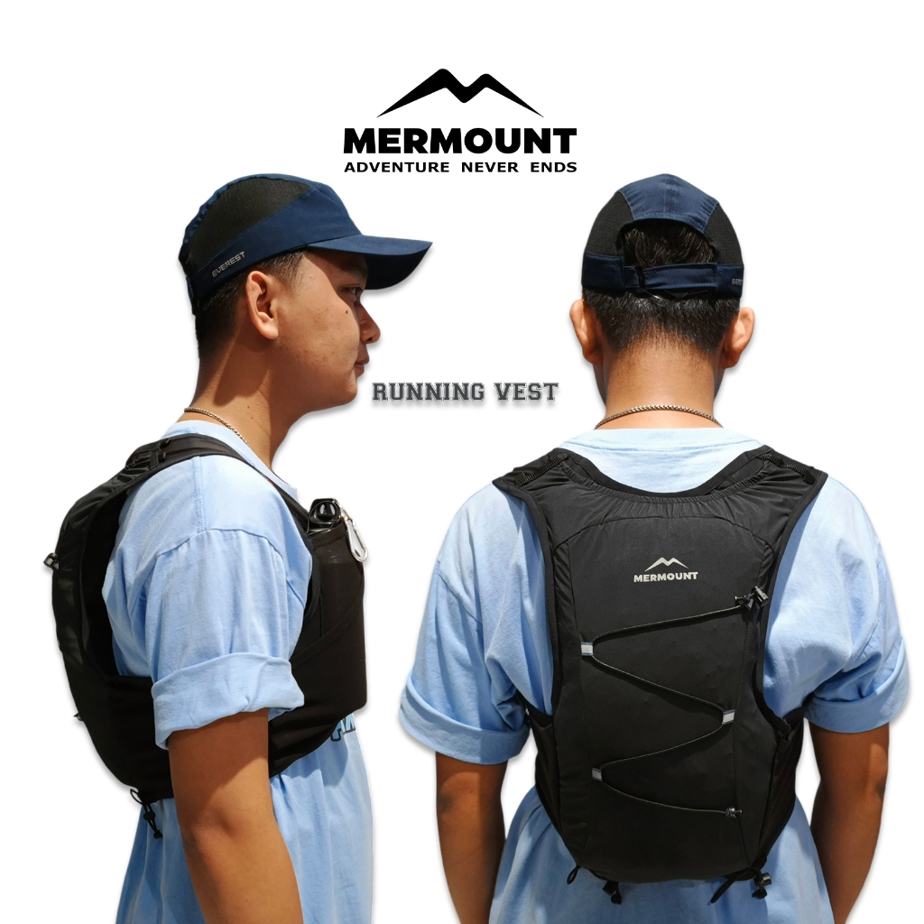 Mermount Adventure Running Vest | Tas Lari | Rompi Lari | Tas Olahraga | Rompi Olahraga | Rompi Outd