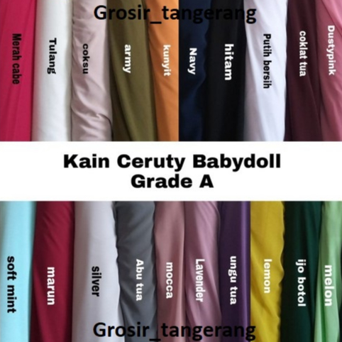 50cm Kain Ceruty Premium Babydol Ceruti Baby doll
