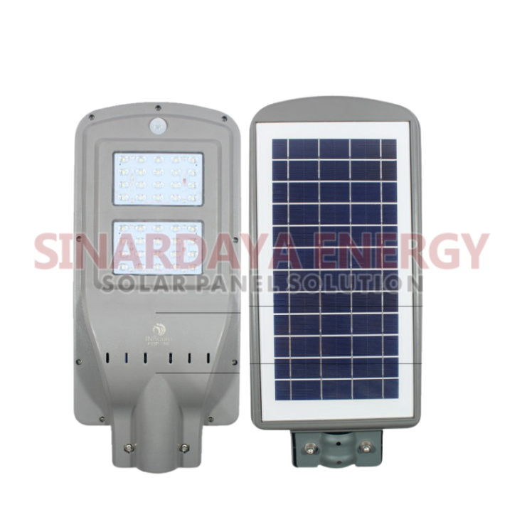 Lampu Jalan Tenaga Surya SNI All In One 60W KMSP / LAMPU PJU SOLAR CELL LED AIO 60W SNI KMSP