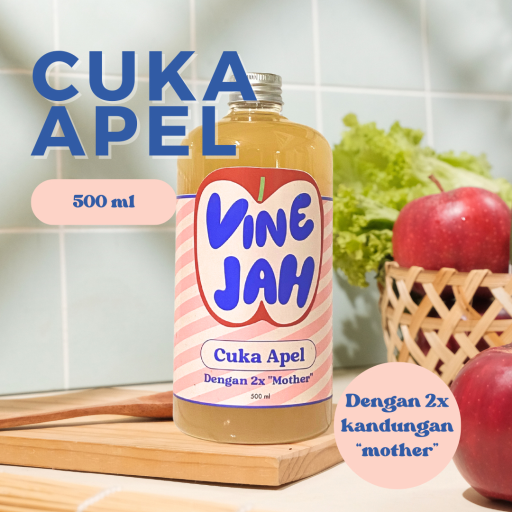 

Vinejah - Cuka Apel | Apple Cider Vinegar | 500 ml