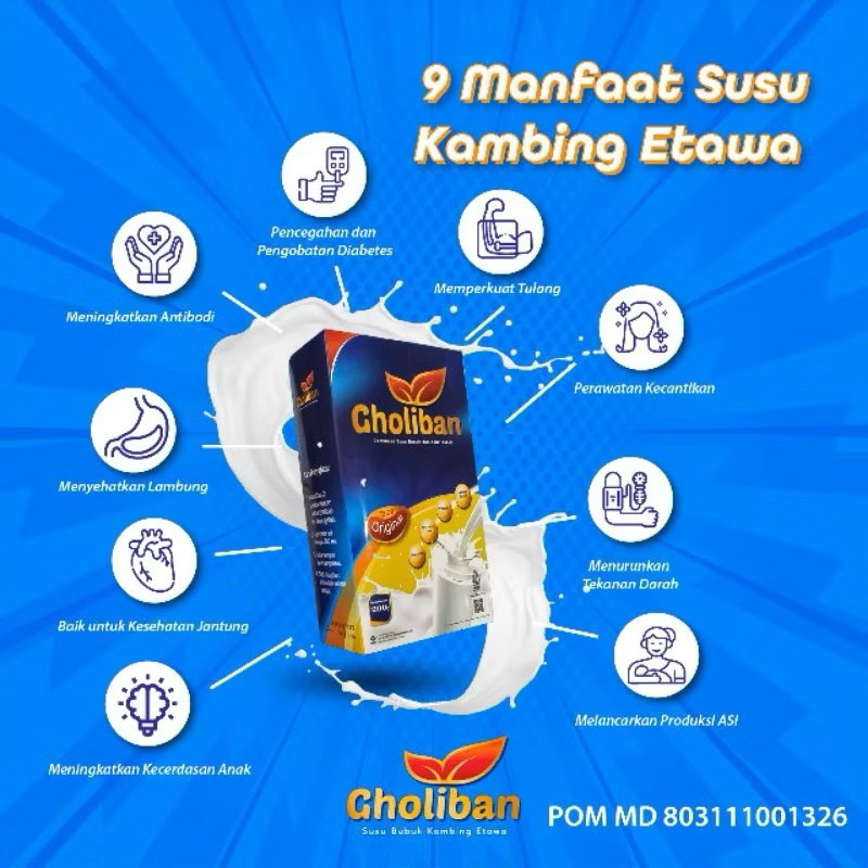 

Susu Bubuk Gholiban Krim Susu Original