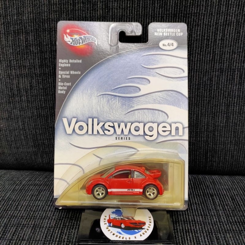 HOT WHEELS 100% VOLKSWAGEN NEW BEETLE CUP RARE