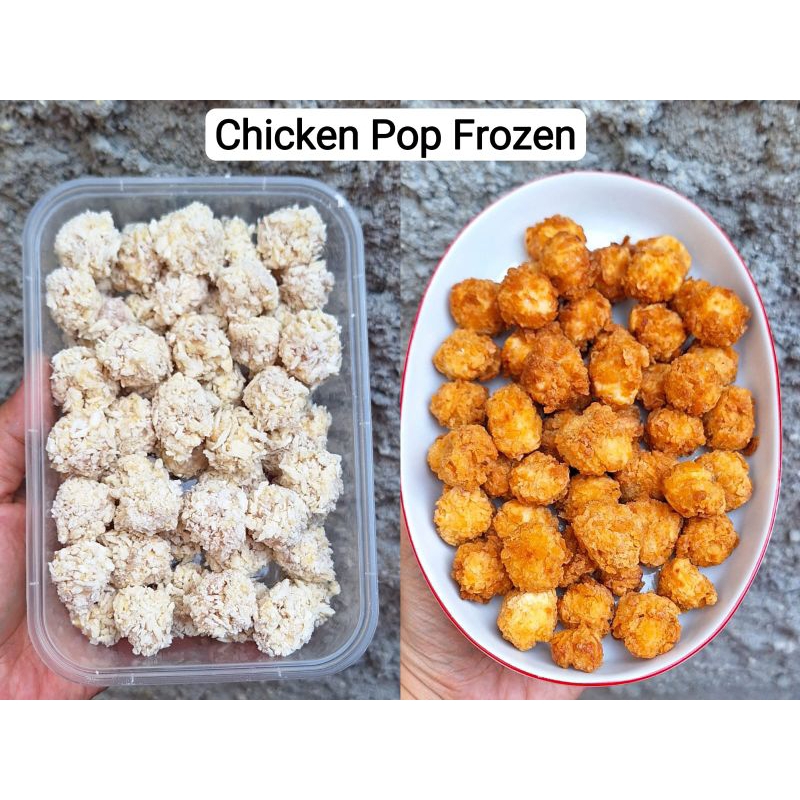 

Chicken Pop Frozen/ ayam pop / ayam popcorn / Frozen food / bekal anak / makanan beku