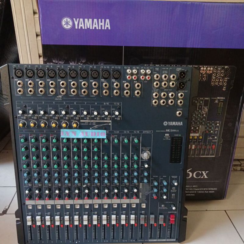 MIXER YAMAHA MG166CX MIXER 16 CHANNEL MG 166 CX